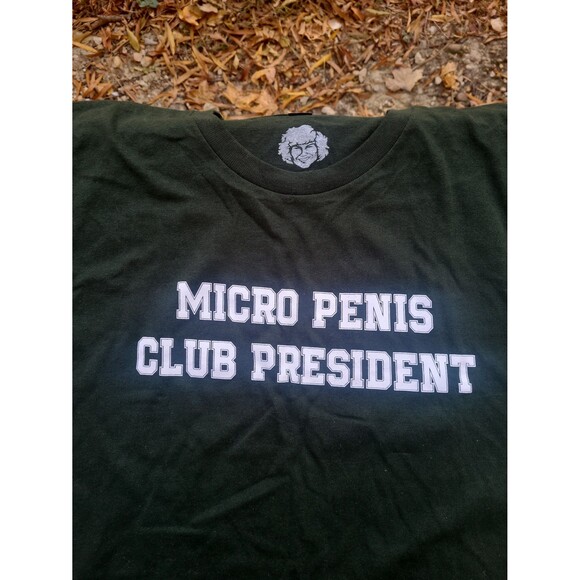 Micro P Club President Shirt YouTube Merch Influencer Danny Duncan Joke - Picture 2 of 6